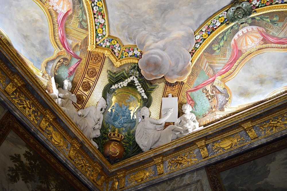 宮殿内の天井2